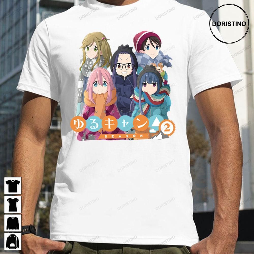 Yuru Camp Laid Back Camp Movie Anime Awesome Shirts
